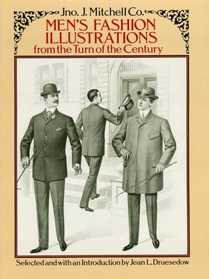 cover image of Men's Fashion Illustrations from the Turn of the Century